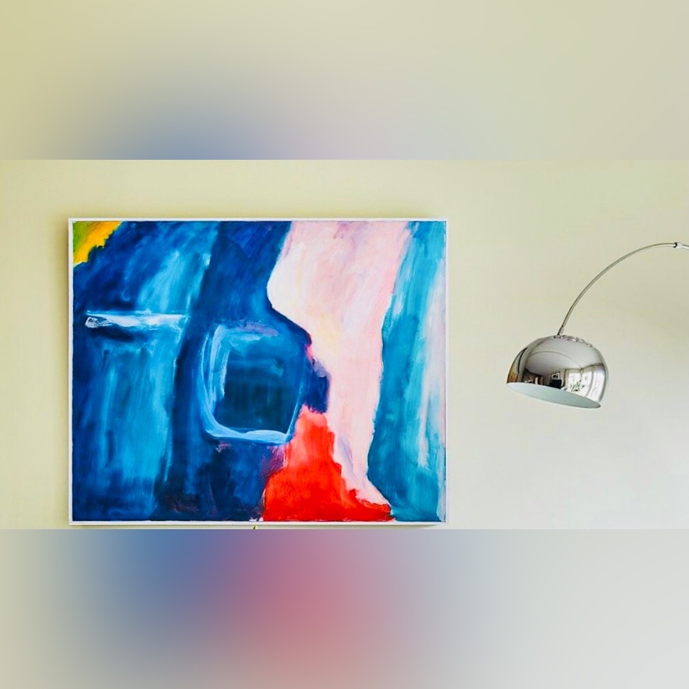 Dorothy Yung “Hot Water” Oil Painting 60” x 50” - Picture 14 of 16